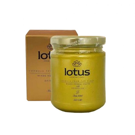  Lotus Mixed Herbal Paste, Premium Natural Aphrodisiac & Herbal Energy Booster, A Special Malaysian Formula Fit for Kings, 240g