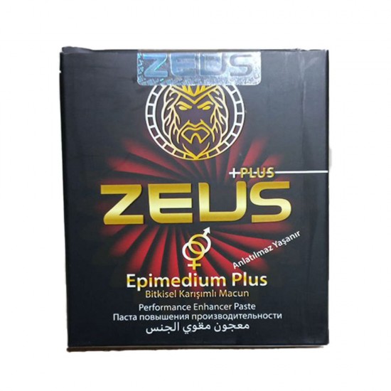 Zeus Plus Paste 240 gr, Epimedium Plus Paste, Natural Libido Booster for Enhanced Sexual Vitality, Treats Frigidity in Men and Women