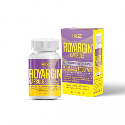 RoyArgin Fertility Support Capsules: Enhance Fertility, Sperm Production, 30 Capsules RoyArgin Fertility Support Capsules: Enhance Fertility, Sperm Production, 30 Capsules
