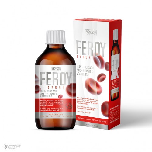 FeRoy Iron Syrup, Enhance Energy, Reduce Fatigue, and Support Immune and Cognitive Performance, 200 ml FeRoy Iron Syrup, Enhance Energy, Reduce Fatigue, and Support Immune and Cognitive Performance, 200 ml