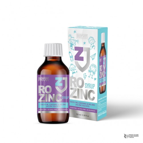 RoZinc Syrup for Babies and Children: Immune Booster, Cognitive Enhancer, and Growth Support, 100 ml RoZinc Syrup for Babies and Children: Immune Booster, Cognitive Enhancer, and Growth Support, 100 ml