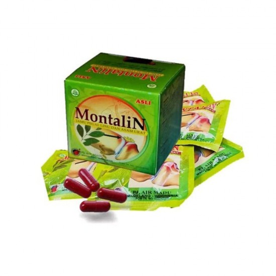 MontaliN Capsule for Gout, Joint Pain, Muscle Stiffness, Swollen Feet, Pain Relief, Traditional Indonesian Recipe, 40 Capsules MontaliN Capsule for Gout, Joint Pain, Muscle Stiffness, Swollen Feet, Pain Relief, Traditional Indonesian Recipe, 40 Capsules