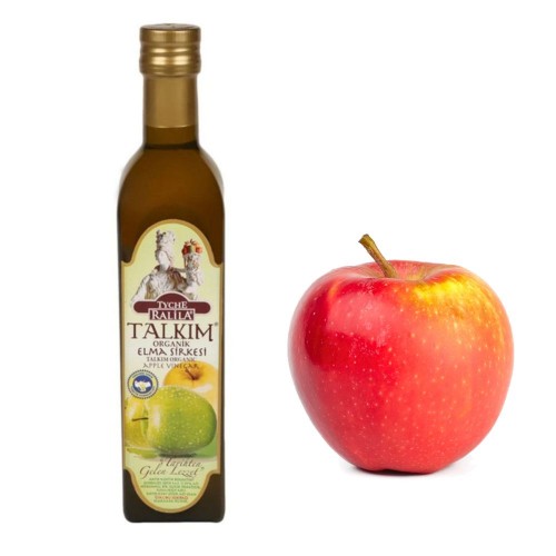 Talkım Organic Apple Cider Vinegar, Raw, Unfiltered Vinegar, 500 Ml Talkım Organic Apple Cider Vinegar, Raw, Unfiltered Vinegar, 500 Ml