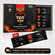 The Monster VigaX Maccun Sachets, Erection & Libido Support, Longer Intercourse Time, Practical 12-Sachet Edition