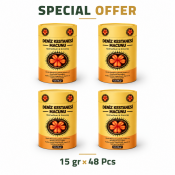 Sea Urchin, Epimedium & Ginseng Paste, Men's Libido, Stamina & Performance Support, 4 Boxes × 12 Sachets × 15g (48 Sachets, 720g) – FREE SHIPPING