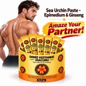 Sea Urchin, Epimedium & Ginseng Paste, Men's Libido, Stamina & Performance Support, 12 × 15g Sachets
