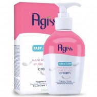 Agiss Hair Removal Cream with Honey and Avocado Oil, Painless, Fast & Natural Hair Removal for Smooth, Silky Skin, 250 ml 