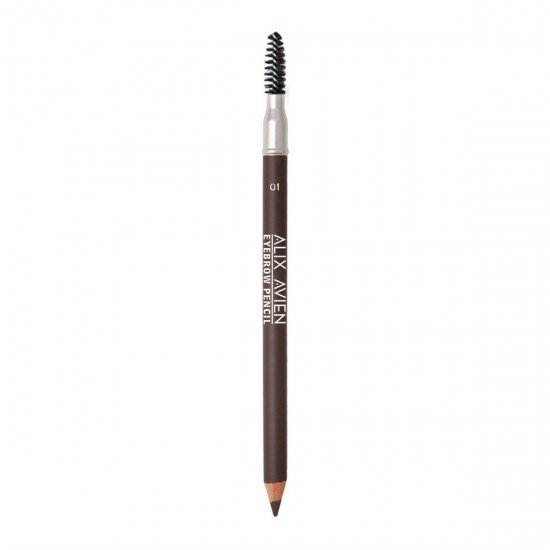 ALIX AVIEN Brow Stylist, Eyebrow Pencil, 01 Brown