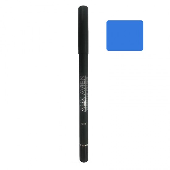 Alix Avien Paris Waterproof Eye Pencil, Made in Germany, Blue Eyeliner