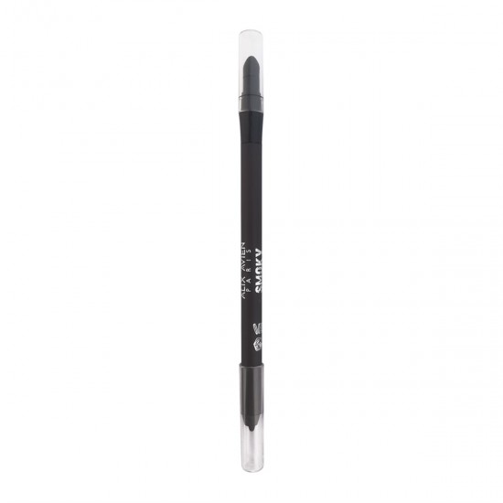 Alix Avien Eyeliner Pencil, Smoky Taupe, Eyeliner Pencil with Blending Tip, Brown
