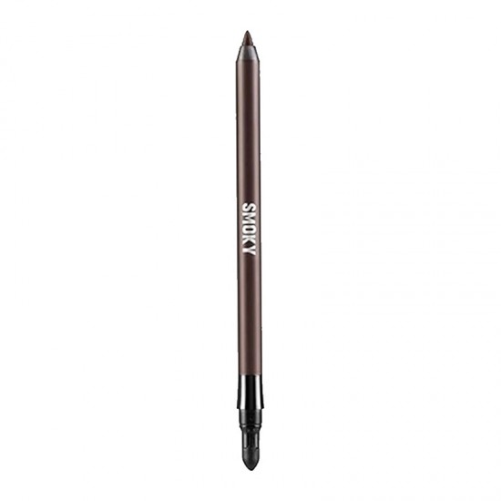 Alix Avien Eyeliner Pencil, Smoky Taupe, Eyeliner Pencil with Blending Tip, Brown