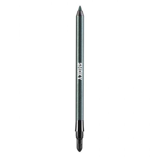 Alix Avien Eyeliner Pencil, Smoky Taupe, Eyeliner Pencil with Blending Tip, Dark Green