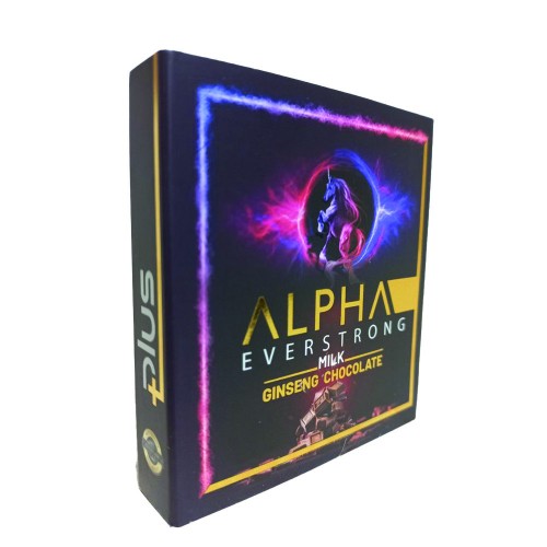 Alpha Everstrong Milk Ginseng Chocolate Plus, Energy & Enhance Sexual Performance Chocolate for Men & Women, 6 × 25 GR Alpha Everstrong Milk Ginseng Chocolate Plus, Energy & Enhance Sexual Performance Chocolate for Men & Women, 6 × 25 GR