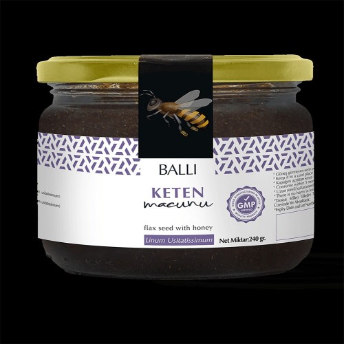 Honeyed Flaxseed Paste, Endless Youth, 240 gr Honeyed Flaxseed Paste, Endless Youth, 240 gr
