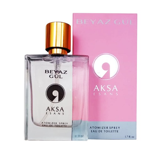 White Rose Perfume, Turkish Women's Perfume, Essence Fragrance For Women, Free-Alcohol Essential Oil, BEYAZ GÜL Perfume, 50ml Spray White Rose Perfume, Turkish Women's Perfume, Essence Fragrance For Women, Free-Alcohol Essential Oil, BEYAZ GÜL Perfume, 50ml Spray