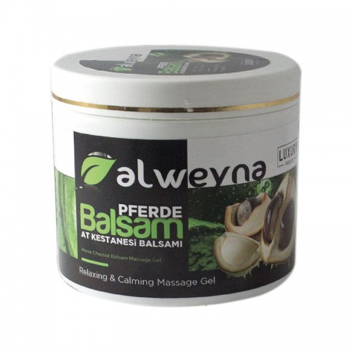 Alweyna Balm ,Horse Chestnut Massage Balm, Pain and Cramping Relief, Advanced Formula With Horse Chestnut Extract, Relaxing Massage Gel, 300 g Alweyna Balm ,Horse Chestnut Massage Balm, Pain and Cramping Relief, Advanced Formula With Horse Chestnut Extract, Relaxing Massage Gel, 300 g