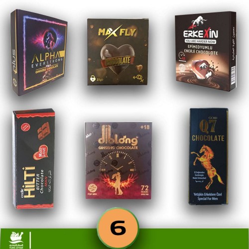 Desire Chocolates Set, Premium Sexy Chocolate for Enhanced Energy and Sexual Performance, 6 Types of Chocolate Desire Chocolates Set, Premium Sexy Chocolate for Enhanced Energy and Sexual Performance, 6 Types of Chocolate