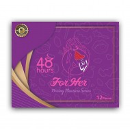 FOR HER Chocolate FOR WOMEN, Aphrodisiac Chocolate, Brainy Pleasure Series, Women Sexual Frigidity Treatment, 12 Pieces