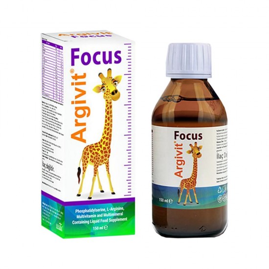 Argivit Fucus Syrup For Children, A Nutritional Supplement, Useful in Cases of Short Stature, it Contains Arginine, Vitamins And Minerals ,150 ml