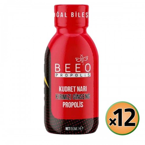 Natural Energy Drink - Free Shipping - Raw Honey Red Ginseng Propolis Bitter Melon Extract Pomegranate Juice, Patented Propolis, 12 Shot x 50 ml Natural Energy Drink - Free Shipping - Raw Honey Red Ginseng Propolis Bitter Melon Extract Pomegranate Juice, Patented Propolis, 12 Shot x 50 ml