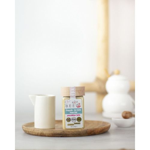 بيو أب BEEO UP صيغة نمو الطفل, البروبوليس العكبر النقي و الغذاء الملكي في العسل التركي الخام, 190 غرام بيو أب BEEO UP صيغة نمو الطفل, البروبوليس العكبر النقي و الغذاء الملكي في العسل التركي الخام, 190 غرام