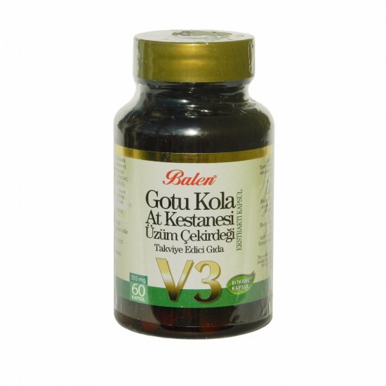 Gotu Kola, Horse Chestnut, Grape Seed, 355 mg, 60 Capsules Gotu Kola, Horse Chestnut, Grape Seed, 355 mg, 60 Capsules