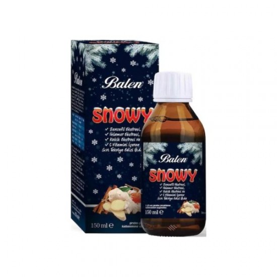 Snowy Syrup, Treats Infections and Flu, Winter Syrup, A Nutritional Supplement, Strengthened, Immunity Booster, Permanent Protection, 150 ml