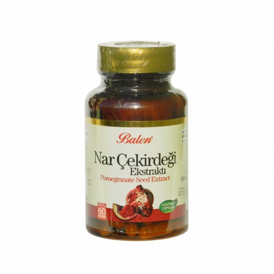 Pomegranate Seeds Extract, 300 mg, 60 Capsules Pomegranate Seeds Extract, 300 mg, 60 Capsules