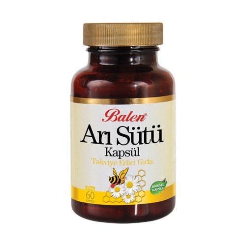 Royal Jelly Capsules, Balen, 375 mg, 60 Capsules Royal Jelly Capsules, Balen, 375 mg, 60 Capsules