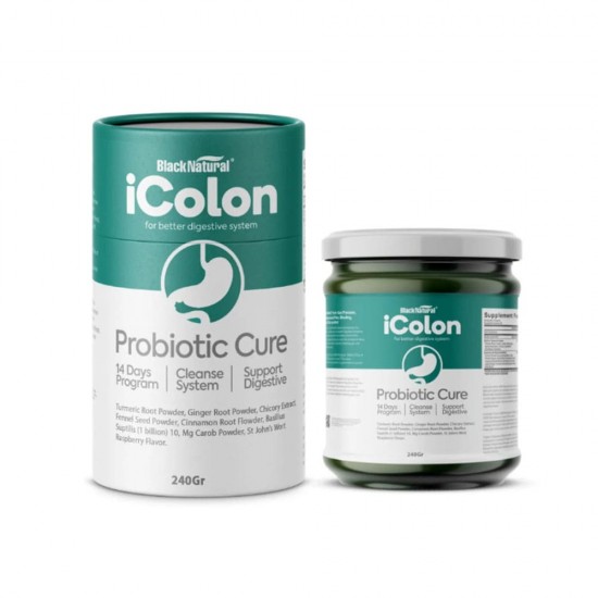 Icolon Probiotic Cure, Natural Colon Treatment, 1 Billion Live Bacteria, Lose 7-12 kilos in a week, a New Healthy Slimming Method