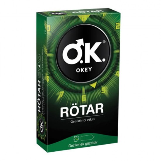Unleash Ultimate Intimacy With OKEY Condoms, Featuring a Delayed Ejaculation Effect For Extended Pleasur,10 Pieces 