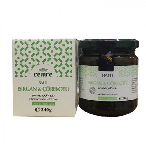 Honeyed Nettle Black Seed Paste 240 Gr: Detoxer, Sexual Tonic   Honeyed Nettle Black Seed Paste 240 Gr: Detoxer, Sexual Tonic