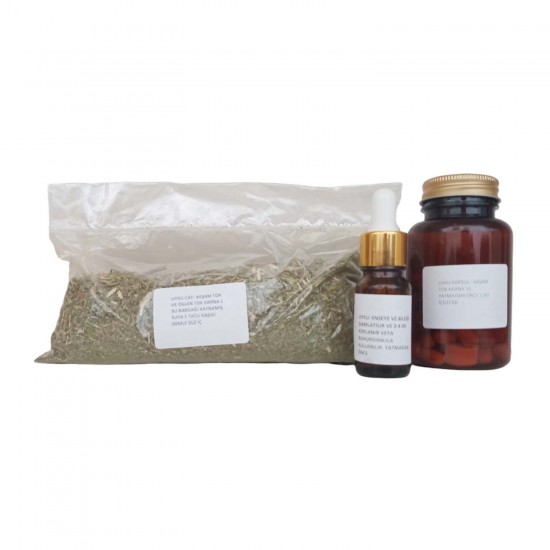 Natural Insomnia Treatment Set, Delayed Sleep Phase Treatment, Get a Fast and Calm Sleep, Special Herbal Mixture