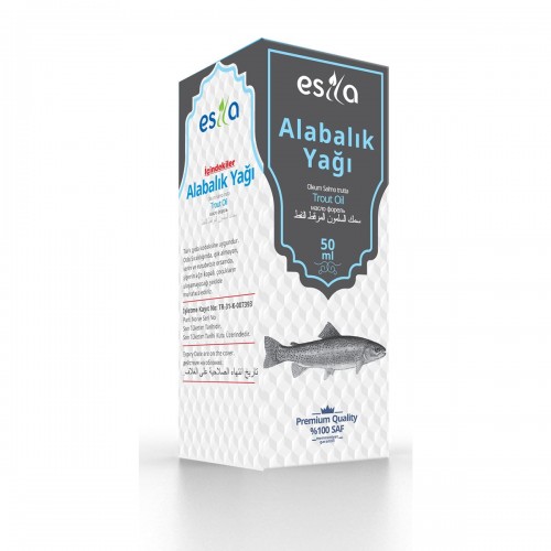 Turkish Fish Oil, Trout Oil, Esila Oil, Skin and Hair Care, 50 ml Turkish Fish Oil, Trout Oil, Esila Oil, Skin and Hair Care, 50 ml