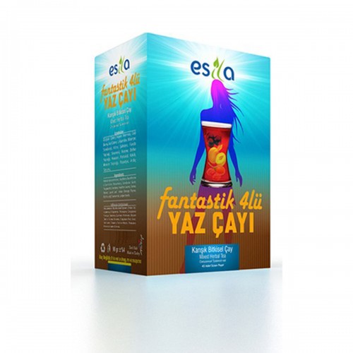 Turkish Summer Tea, Four Herbs Tea for Slimming and Weight Loss, 45 bags, 90 g Turkish Summer Tea, Four Herbs Tea for Slimming and Weight Loss, 45 bags, 90 g