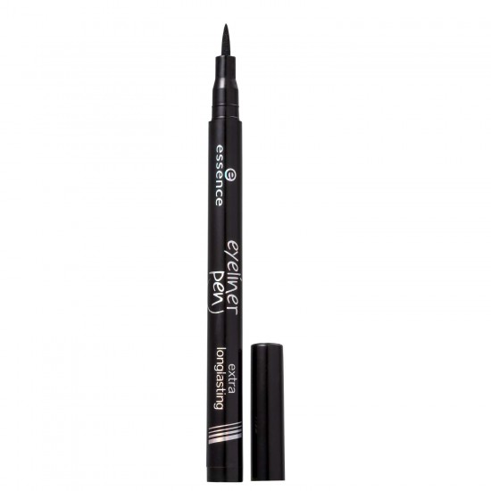 Essence Eye Pen Extra Longlasting Eyeliner, Made in Germany, Vegan, Black