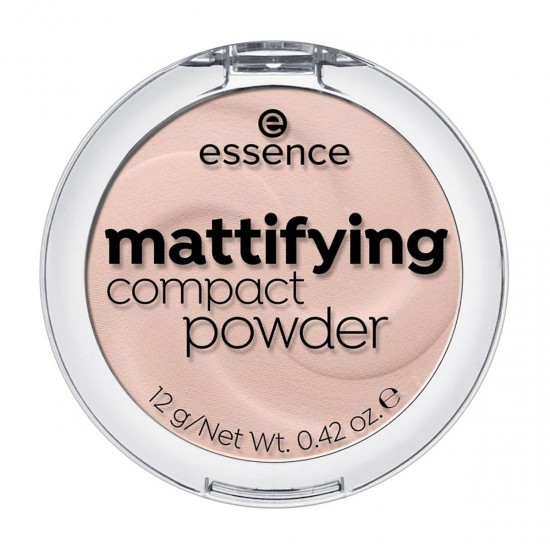 ESSENCE Mattifying Compact Powder, Light Beige 10, 100% Cruelty-free and Vegan, 12g 0.42 oz
