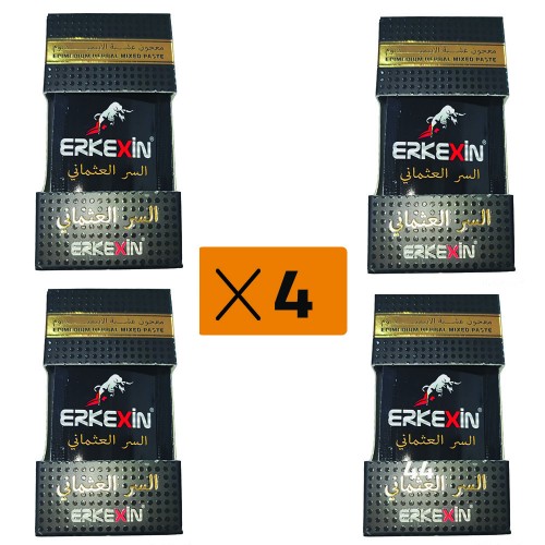 Erkexin Epimedium Macun, Natural Vigor Booster with Ferula Root and Tribulus, Ottoman secret Honey, 4*7 sachets*5 g Erkexin Epimedium Macun, Natural Vigor Booster with Ferula Root and Tribulus, Ottoman secret Honey, 4*7 sachets*5 g