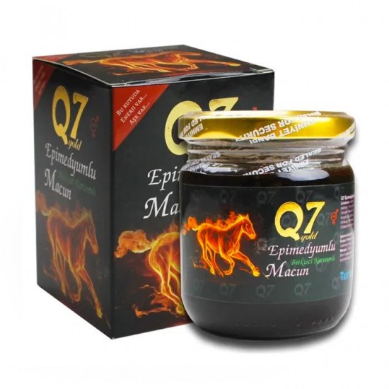 Gold Q7 Epimedium Turkish Honey, Epimedium Paste, Original Product, 3×50gr Gold Q7 Epimedium Turkish Honey, Epimedium Paste, Original Product, 3×50gr