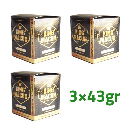 King Herbal Epimedium Macun Paste Aphrodisiac King 3×43gr King Herbal Epimedium Macun Paste Aphrodisiac King 3×43gr