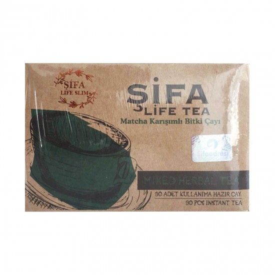 #1 Shifa Matcha Best Weight Loss Tea in Turkey - 5 to 8 kg in one month - Burns Fat - Suppresses Appetite - Increases Energy - Boosts Metabolism - Lose Weight & Get Fit The Safe & Natural Way with Turkish Slimming Tea - 30 bags - 150 gr