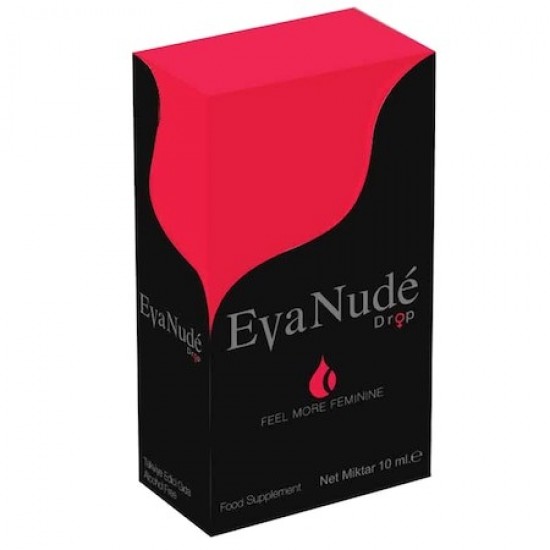 Eva Nude Drops For Women, Eva Nude Female Libido Enhancer, Sexual Enhancement for Women to Boost Sex Drive, 4 Herbal ingredients, 10 ml
