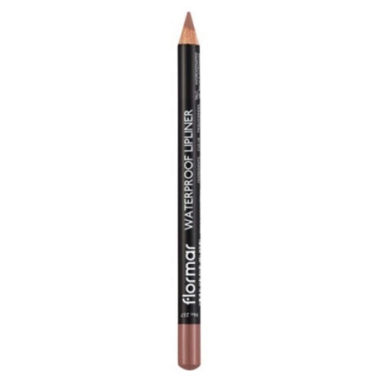 Flormar Lipliner, Waterproof Lip Liner, Cruelty-Free Lip Pencil to Define, Shape & Fill Lips, 24 ml, Rosy Sand 237