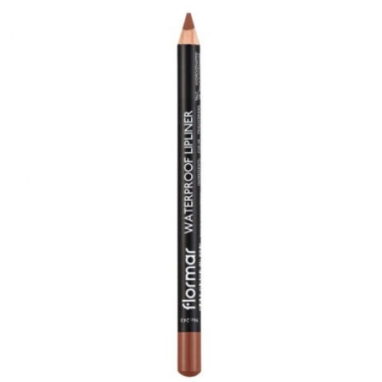 Flormar Lipliner, Waterproof Lip Liner, Cruelty-Free Lip Pencil to Define, Shape & Fill Lips, 24 ml, Hot Cocoa 243