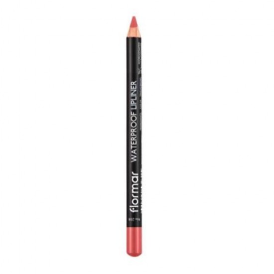 Flormar Lipliner, Waterproof Lip Liner, Cruelty-Free Lip Pencil to Define, Shape & Fill Lips, 24 ml, Pure Rose 238