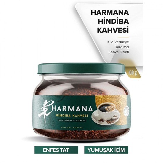 HARMANA Chicory Coffee, Your Path to a Natural and Balanced Diet for Effective Weight Management, 150 Gr