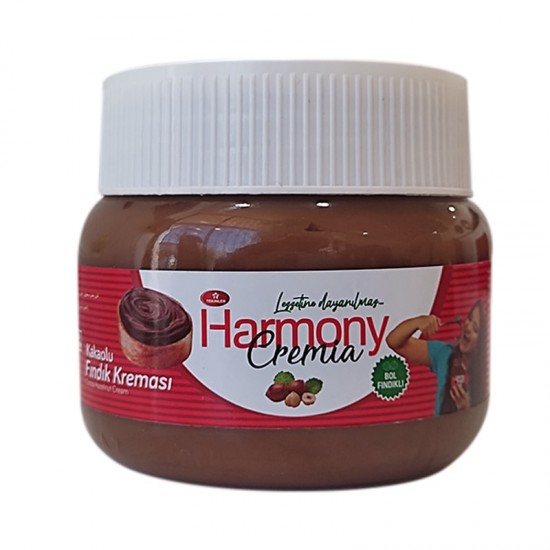 Turkish Harmony Butter, Delicious Hazelnut Cocoa Cream, Hazelnut and Cocoa Butter, Great Taste Harmony Butter, 350 g