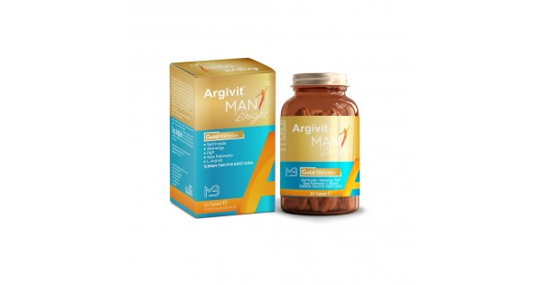 TurkAttar, Argivit Man Bright Gold Complex, Vitality Boosting ...