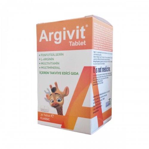 Argivit Classic Tablets Set, Nutritional Supplement for Focus, Immune & Growth Support for Children & Adults, 3 pieces x 30 Tablets  Argivit Classic Tablets Set, Nutritional Supplement for Focus, Immune & Growth Support for Children & Adults, 3 pieces x 30 Tablets