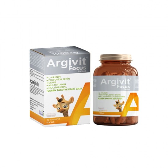 Argivit Focus Tablet, Supplement for increase Focus, Height, Energy